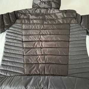 Under Armour Men's ISO Down Hooded Jacket Blue Puffer UA Pertex Size